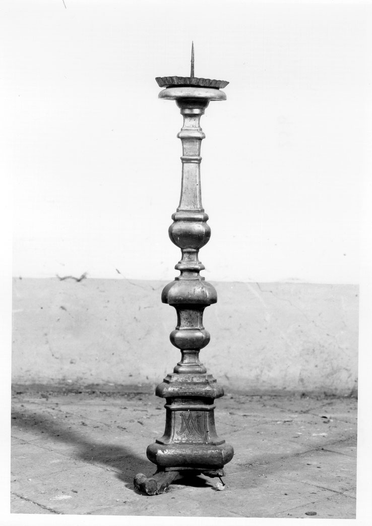 candeliere, serie - bottega marchigiana (sec. XIX)