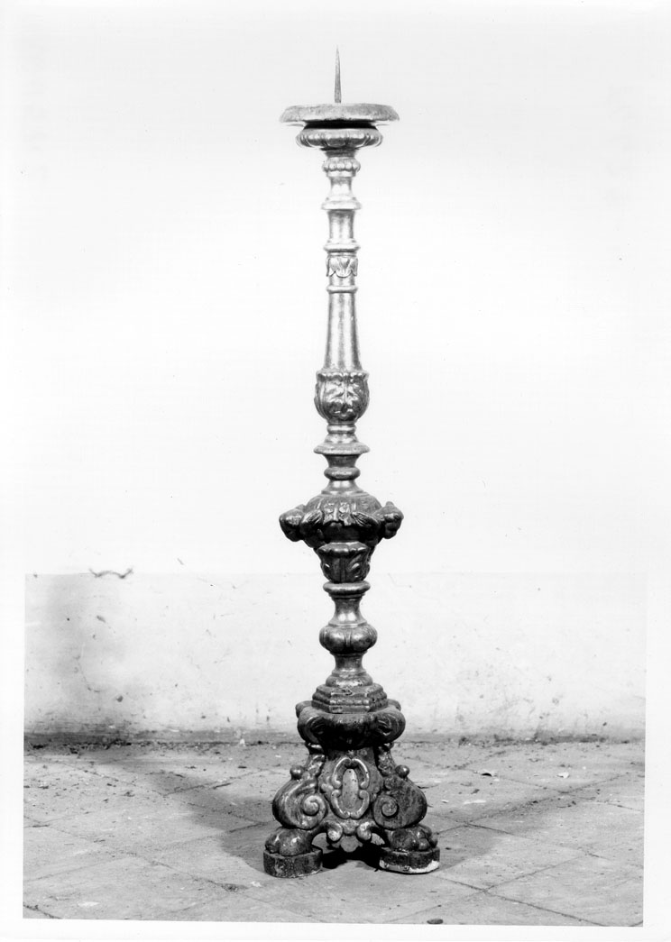 candeliere, serie - bottega marchigiana (sec. XVIII)