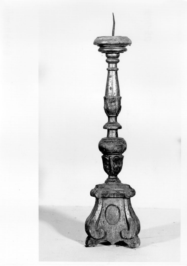 candeliere, serie - bottega marchigiana (sec. XIX)