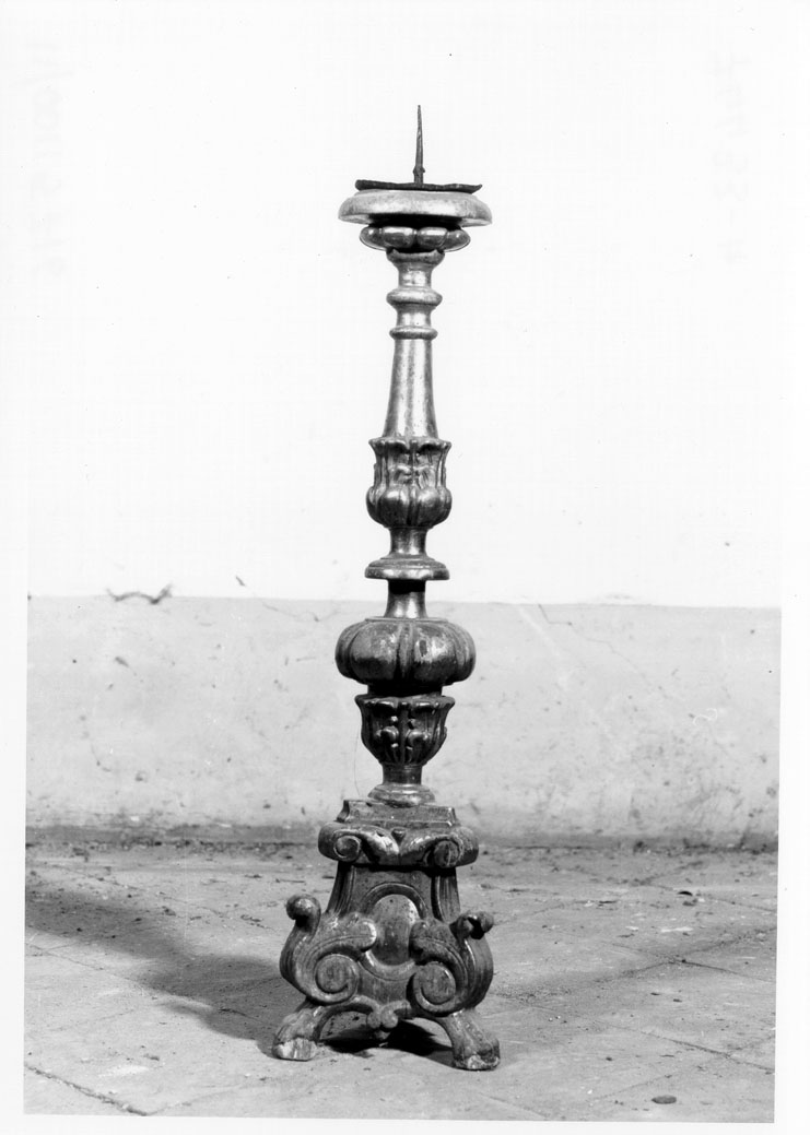 candeliere - bottega marchigiana (sec. XIX)