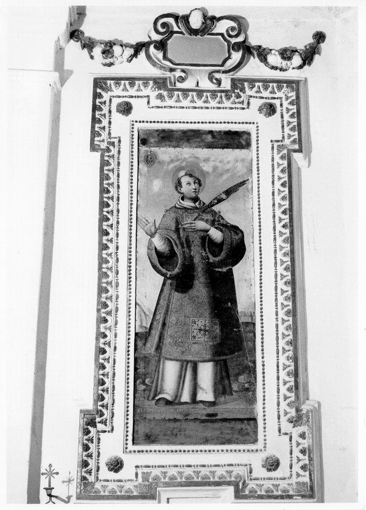 Santo Stefano (dipinto) di Malpiedi Domenico (sec. XVII)