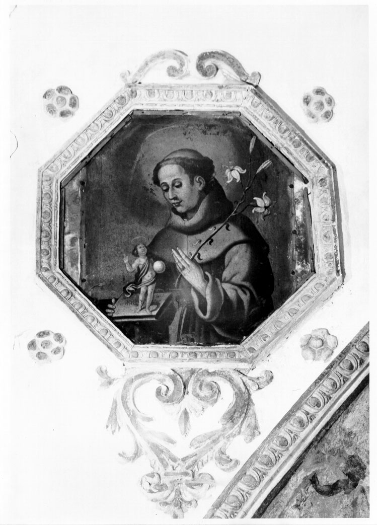 Sant'Antonio da Padova (dipinto) di Malpiedi Domenico (attribuito) (prima metà sec. XVII)