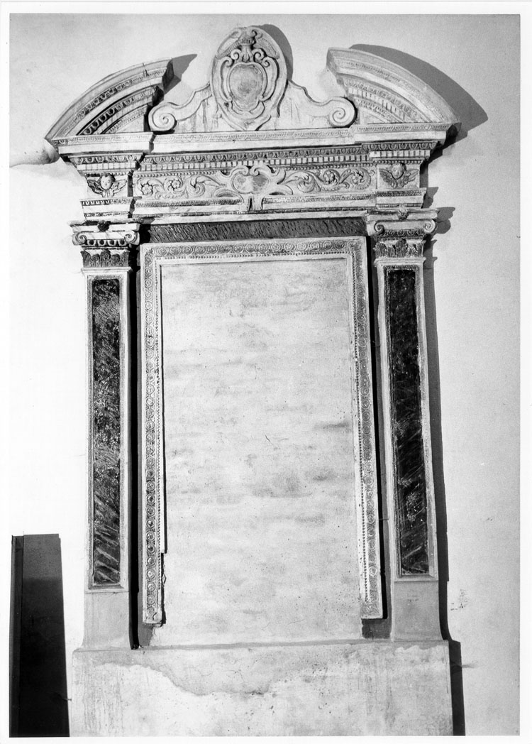 altare di Malpiedi Domenico (attribuito) (prima metà sec. XVII)