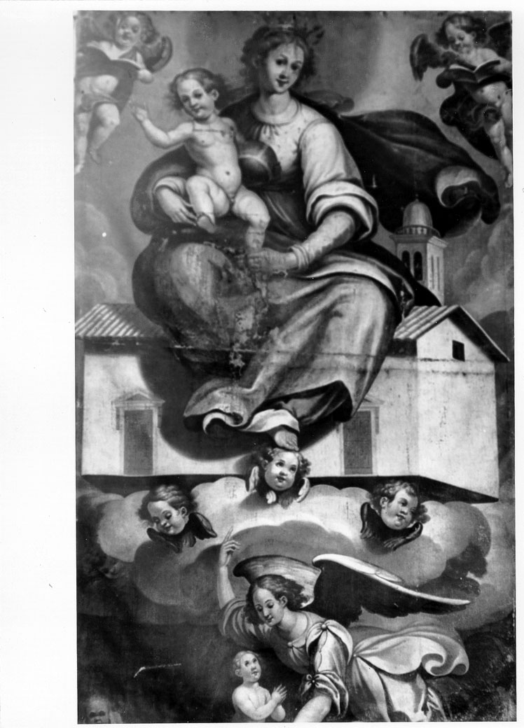 Madonna di Loreto (dipinto) di Malpiedi Domenico (attribuito) (prima metà sec. XVII)