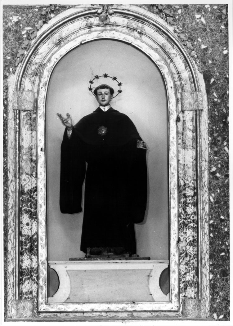 San Nicola da Tolentino (statua) - bottega marchigiana (fine sec. XVIII)