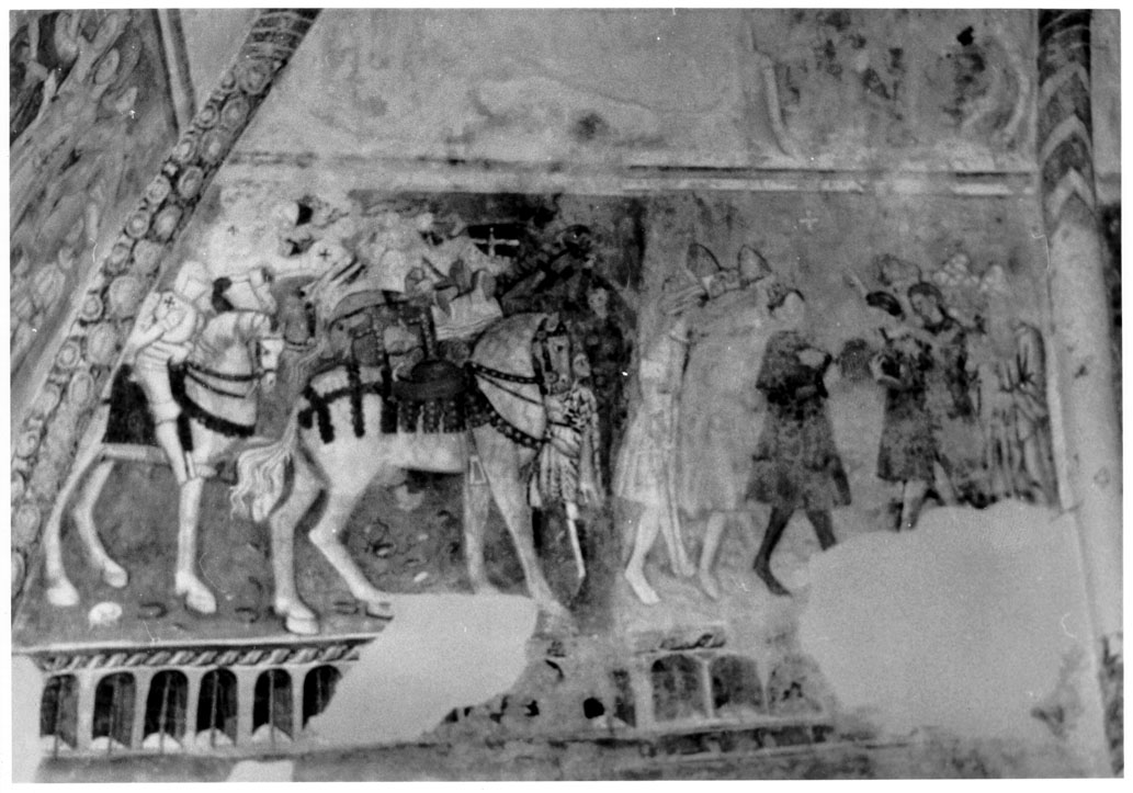 leggenda della Vera Croce (dipinto, ciclo) - ambito Italia centrale (prima metà sec. XV)