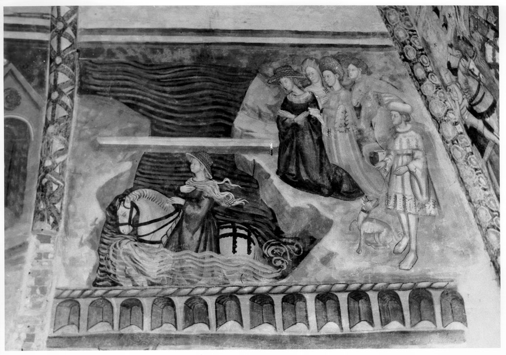 leggenda della Vera Croce (dipinto, ciclo) - ambito Italia centrale (prima metà sec. XV)