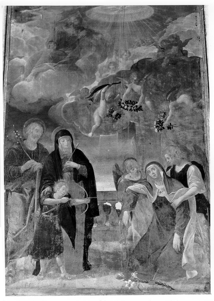 estasi di Santa Teresa d'Avila (dipinto) - ambito polacco (sec. XVII)