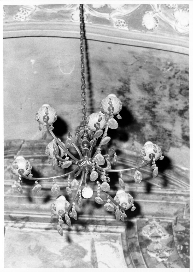 lampadario, serie - bottega marchigiana (sec. XIX)