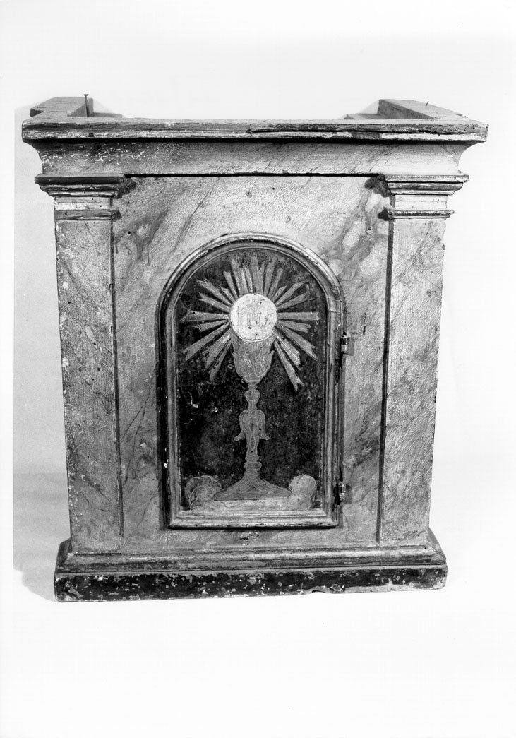 tabernacolo - bottega marchigiana (sec. XVIII)