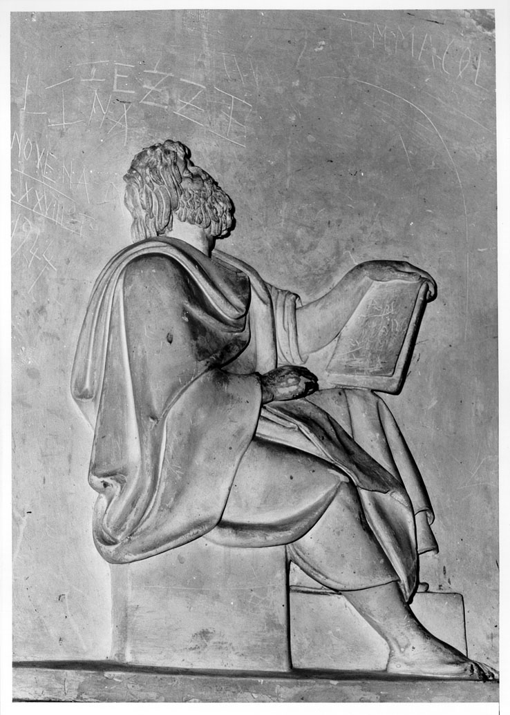 profeti (rilievo) di Bianchini Fedele (metà sec. XIX)