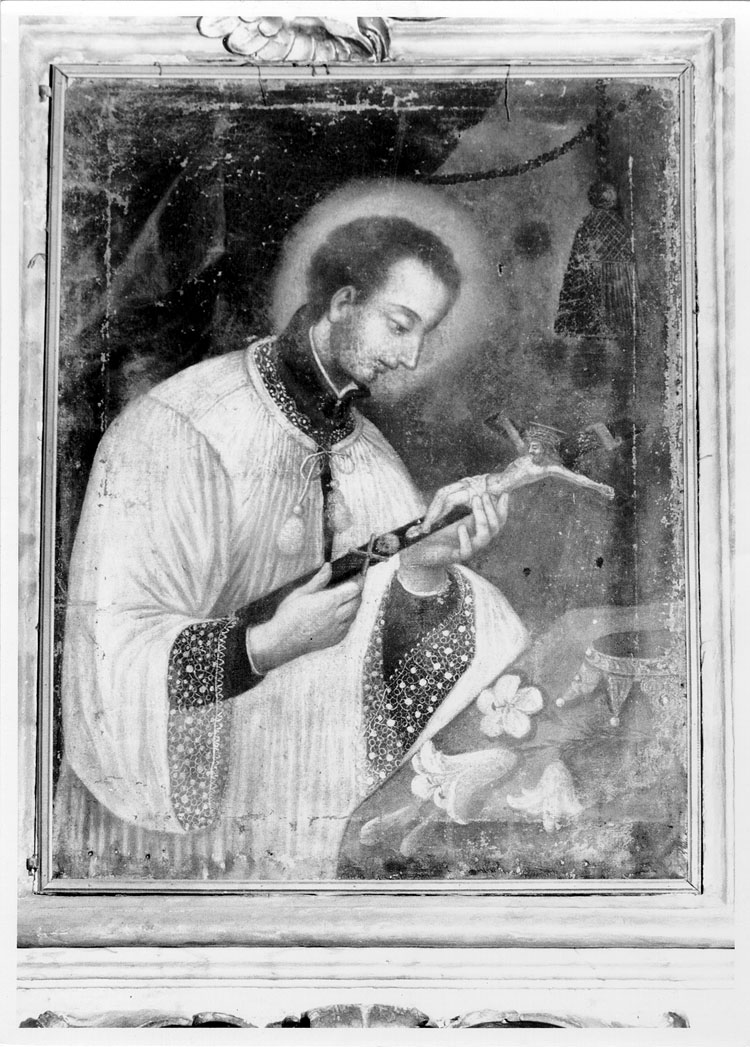 San Luigi Gonzaga (dipinto) di Garbi Anton Maria (sec. XVIII)
