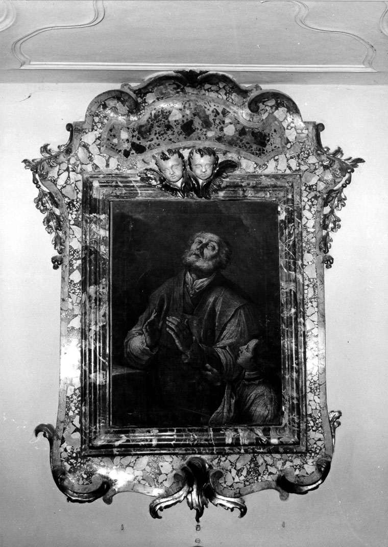 Sant'Andrea d'Avellino (dipinto) di Garbi Anton Maria (attribuito) (sec. XVIII)