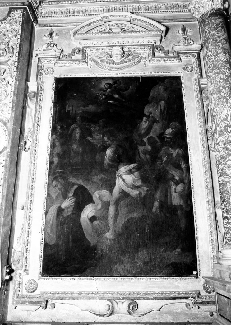 martirio di San Paolo (dipinto) di Viviani Antonio detto Sordo (attribuito) (primo quarto sec. XVII)