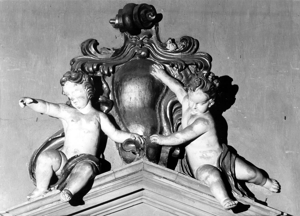 putti (decorazione plastica) di Ferretti Giorgio (sec. XVIII)