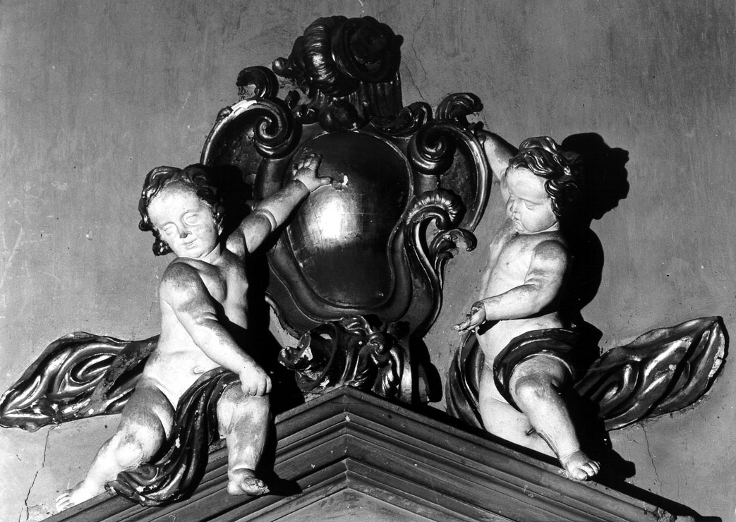 putti (decorazione plastica) di Ferretti Giorgio (sec. XVIII)