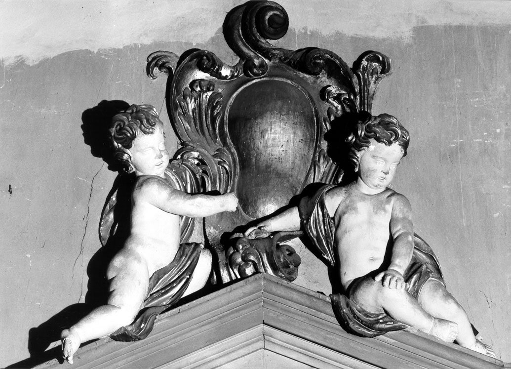 putti (decorazione plastica) di Ferretti Giorgio (sec. XVIII)