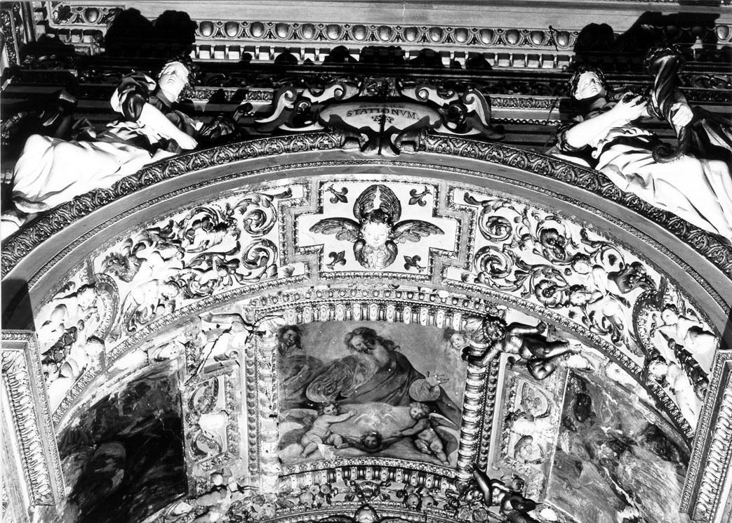 angeli (decorazione plastica) di Solari Pietro (prima metà sec. XVII)