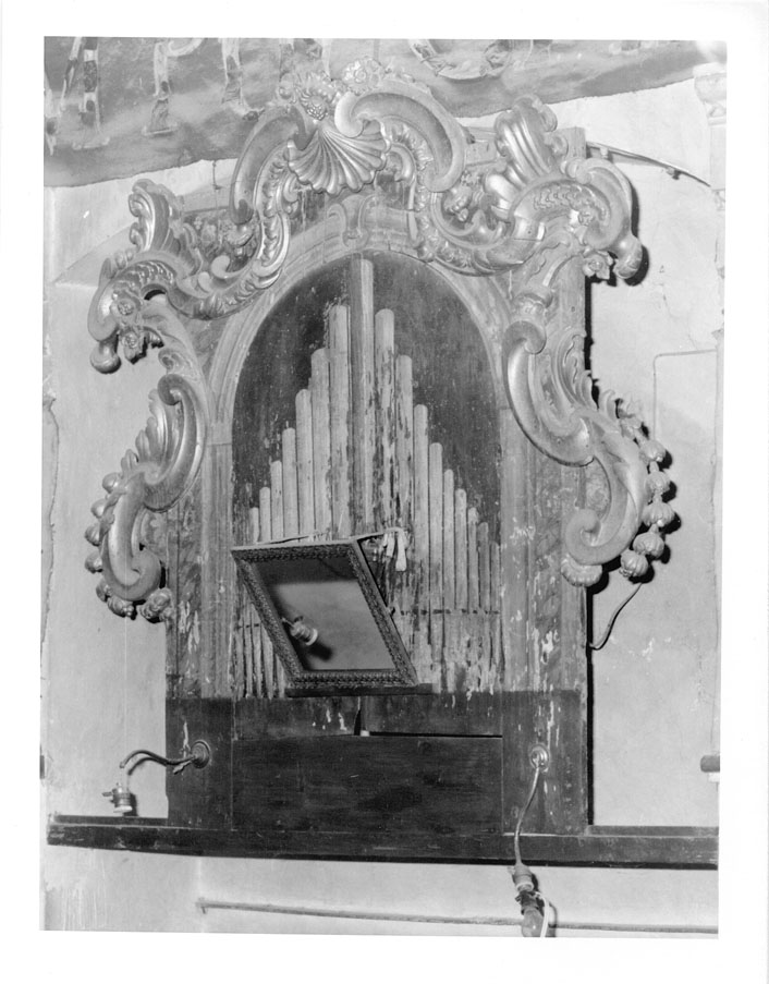 cassa d'organo - ambito marchigiano (sec. XVIII)