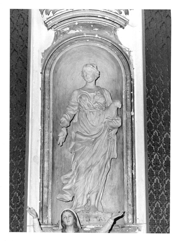 Umiltà (statua) di Cappelli Agostino (attribuito) (seconda metà sec. XVIII)