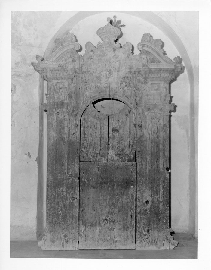 confessionale - bottega marchigiana (sec. XVIII)
