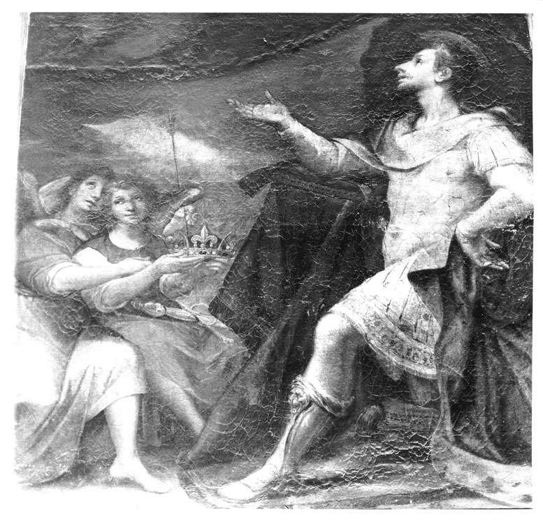 San Luigi IX (dipinto) - ambito marchigiano (seconda metà sec. XVII)