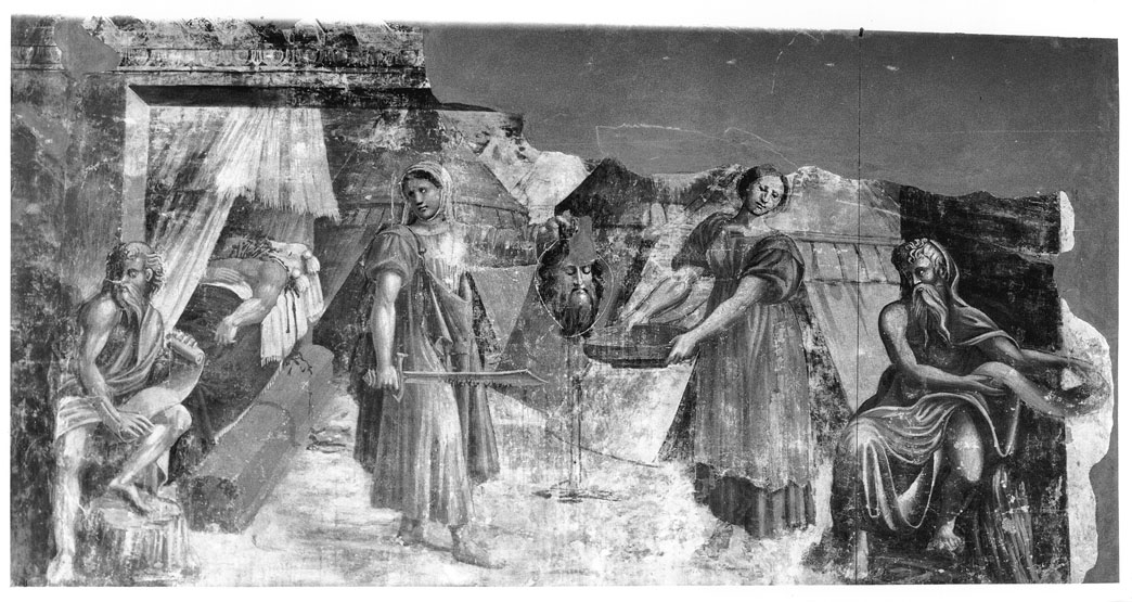 Giuditta e Oloferne (dipinto, ciclo) - ambito marchigiano (seconda metà sec. XVI)