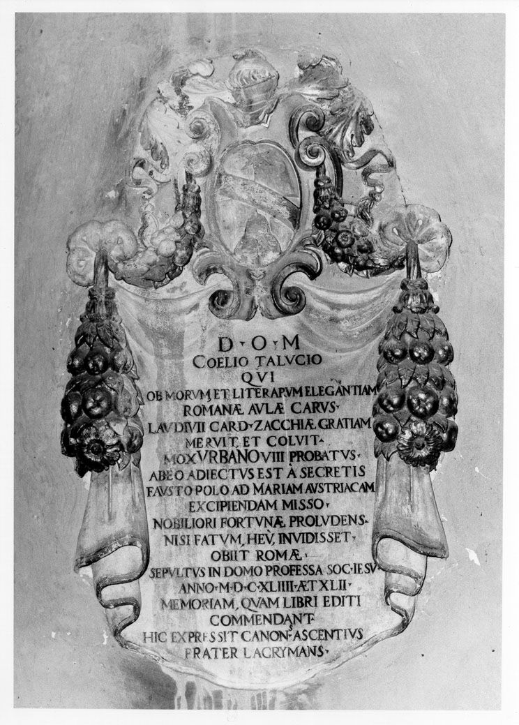 lapide tombale - bottega marchigiana (sec. XVII)