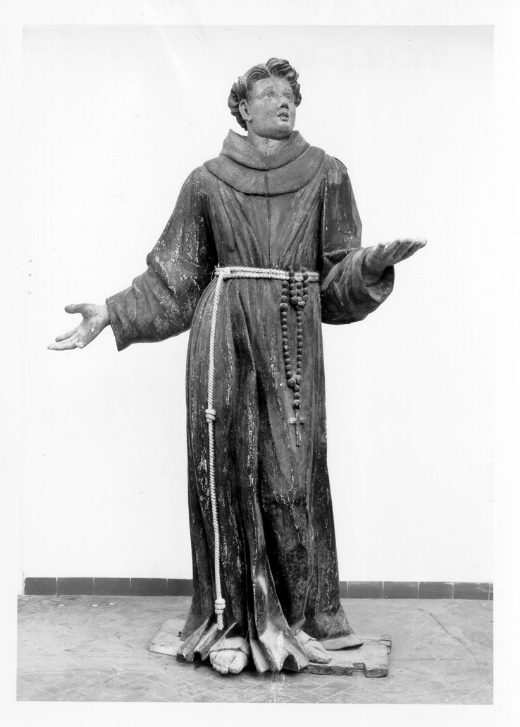 Sant'Antonio da Padova (statua) - ambito marchigiano (prima metà sec. XVIII)