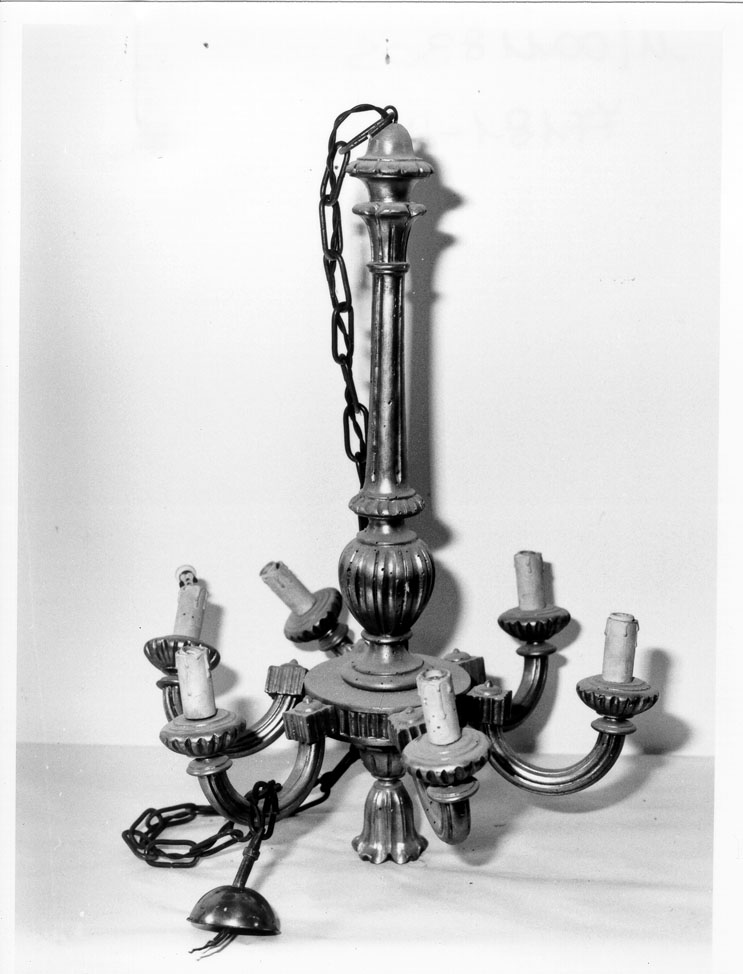 lampadario - bottega marchigiana (sec. XIX)