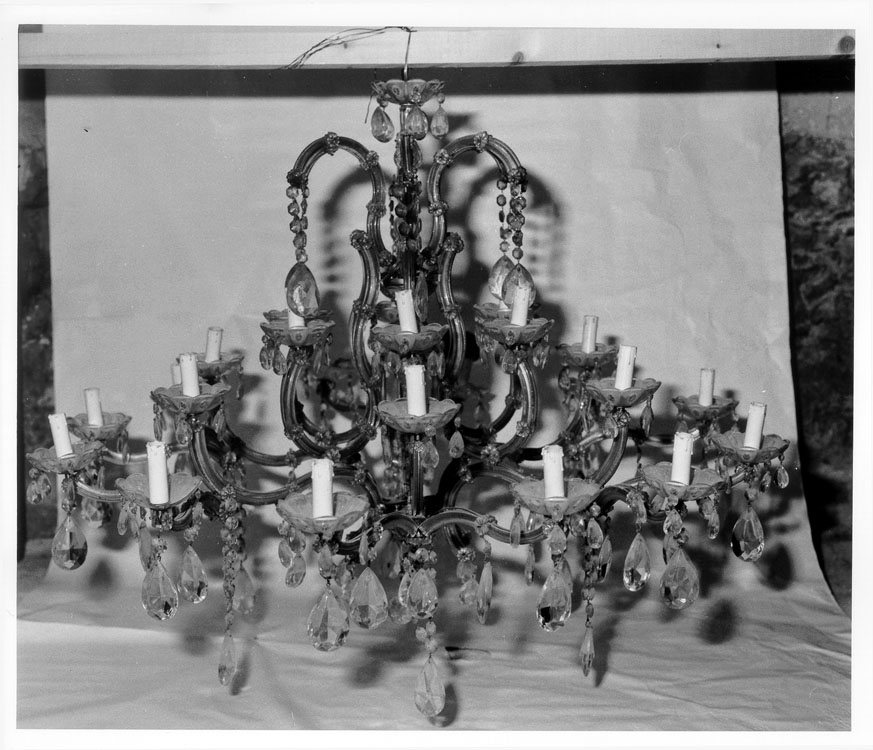 lampadario - bottega veneziana (seconda metà sec. XIX)