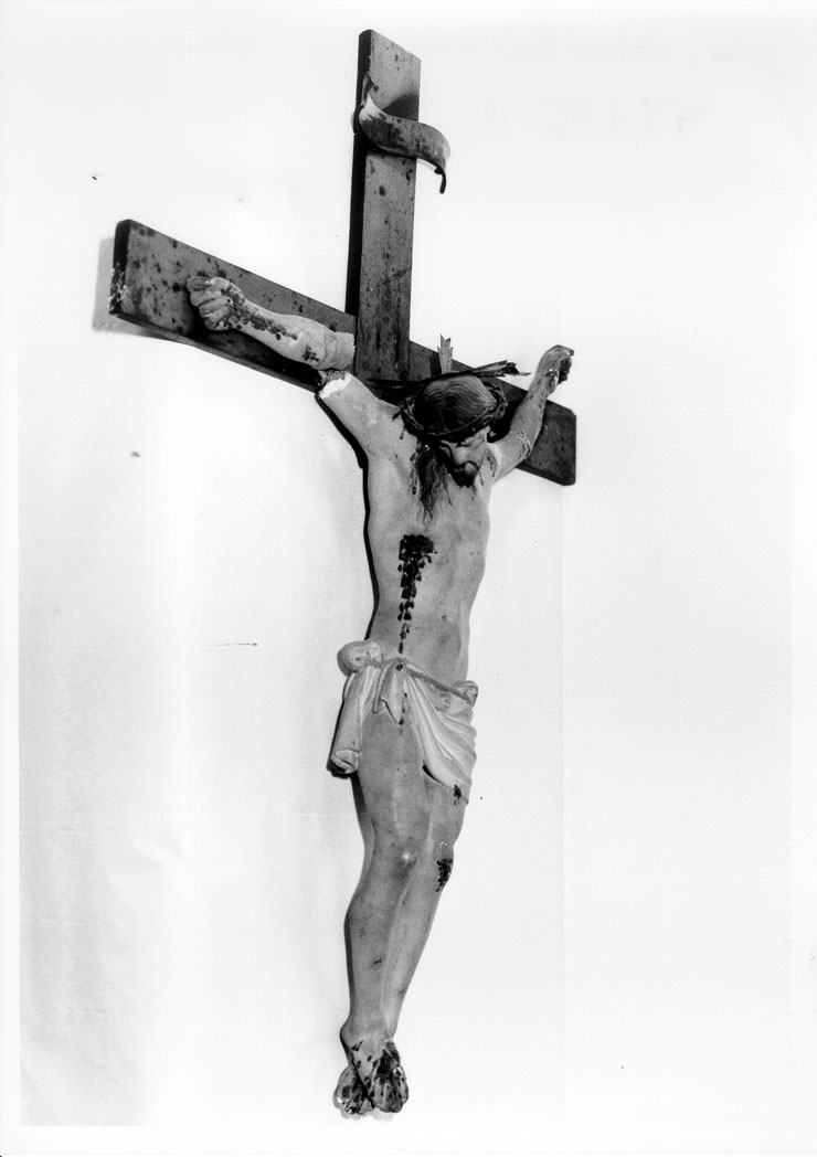 crocifisso - bottega marchigiana (sec. XIX)