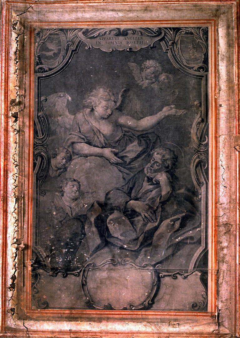 sogno di San Giuseppe (stampa, stampa composita) di Marchesini Alessandro, Rugendas Christian Johann (sec. XVIII)