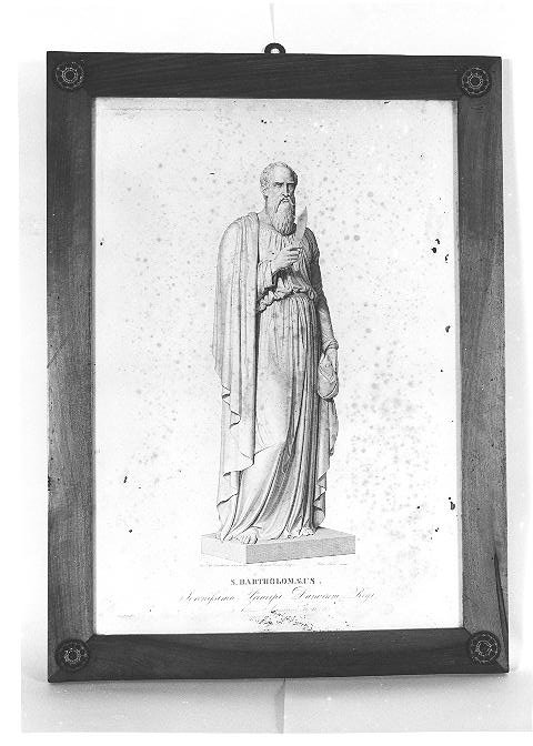 San Bartolomeo (stampa) di Thorwaldsen Bertel (sec. XIX)