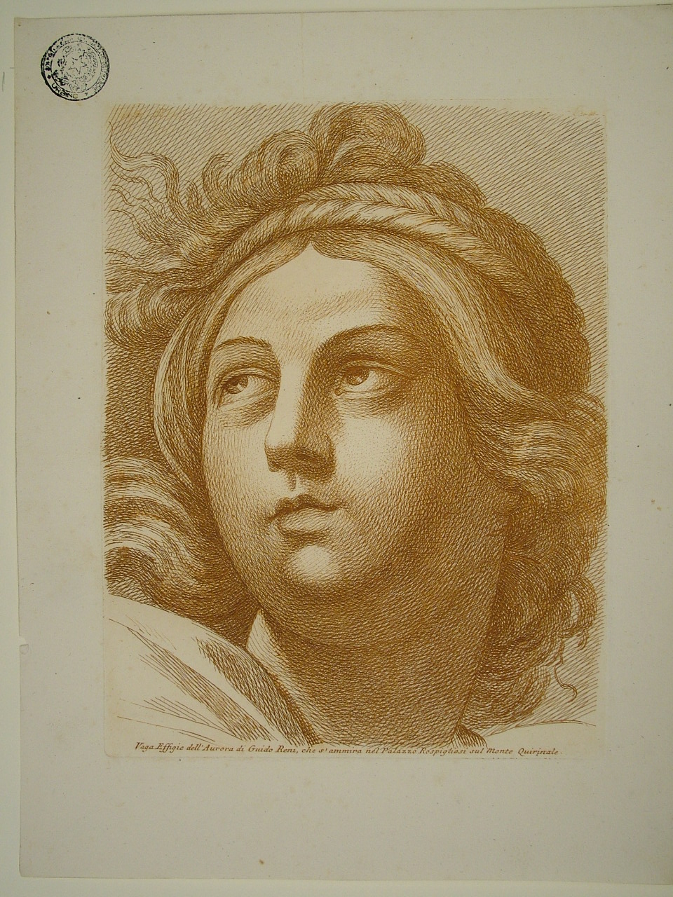 Aurora (stampa, elemento d'insieme) di Reni Guido (attribuito), Fidanza Paolo (attribuito) (terzo quarto sec. XVIII)