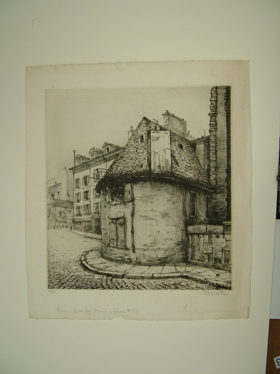 veduta di città (stampa, elemento d'insieme) di Carbonati Antonio (attribuito) (sec. XX)