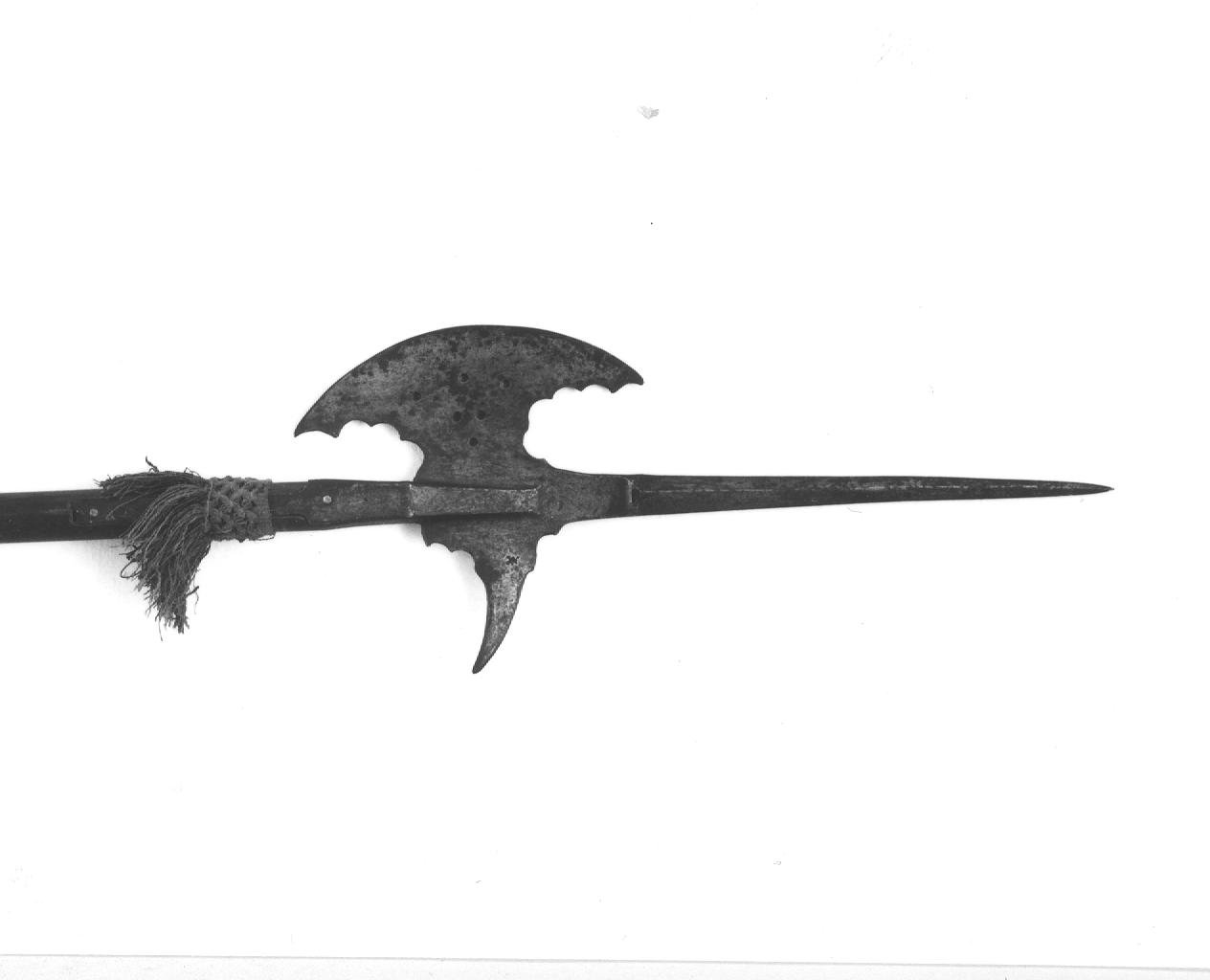 alabarda dello svizzero - bottega tedesca (prima metà sec. XVI)