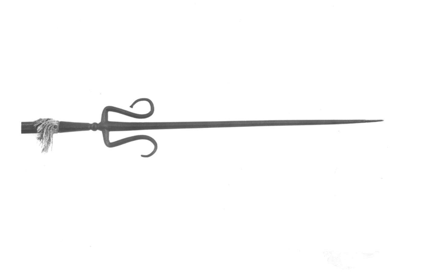 spiedo manesco da caccia - bottega italiana (sec. XVI)