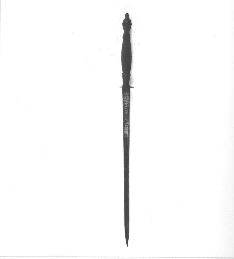 spadino, frammento - bottega francese (prima metà sec. XVIII)