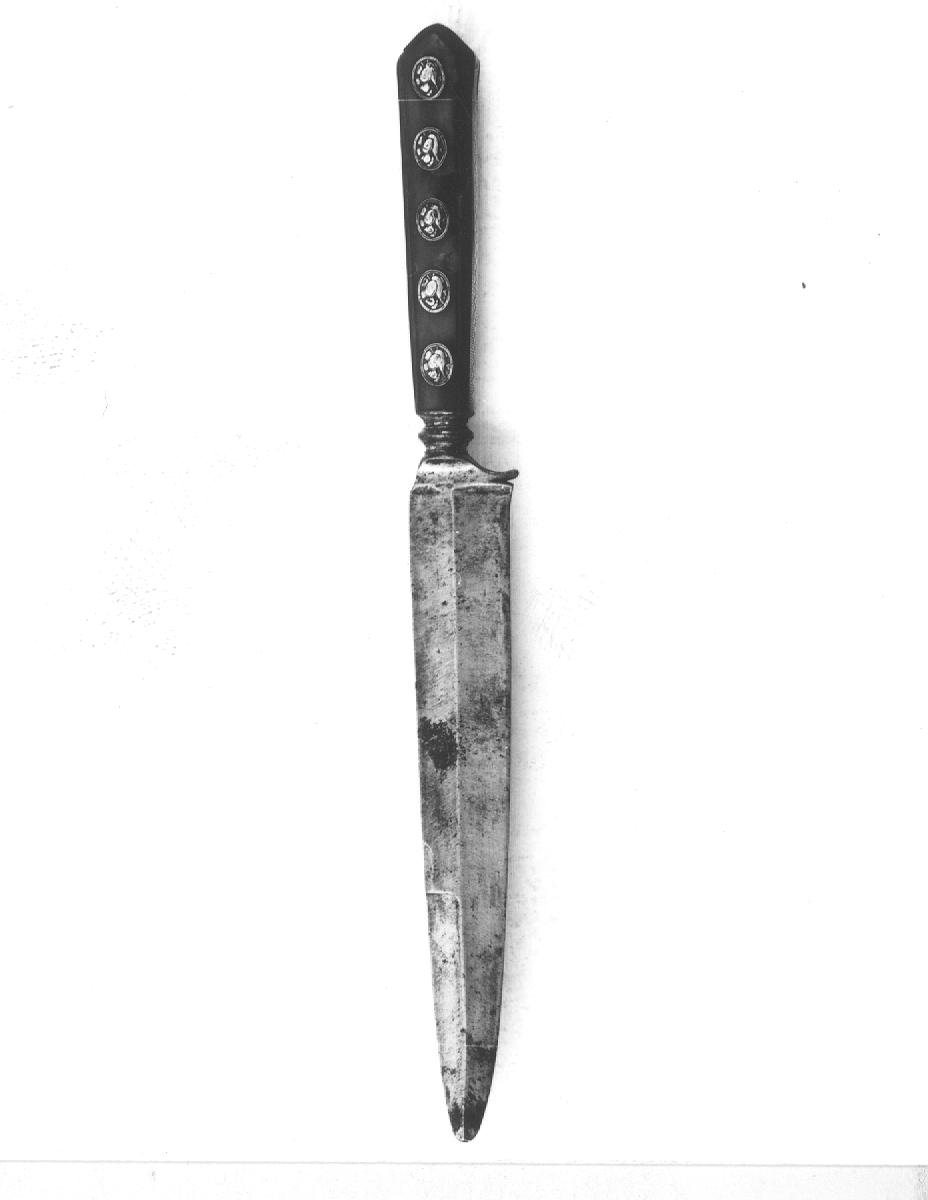 coltello - bottega italiana (seconda metà sec. XVIII)