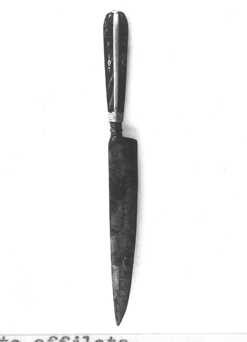 coltello - bottega tedesca (seconda metà sec. XVIII)