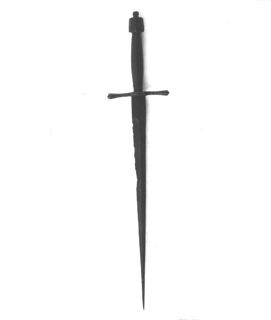 pugnale - bottega italiana (sec. XVI)