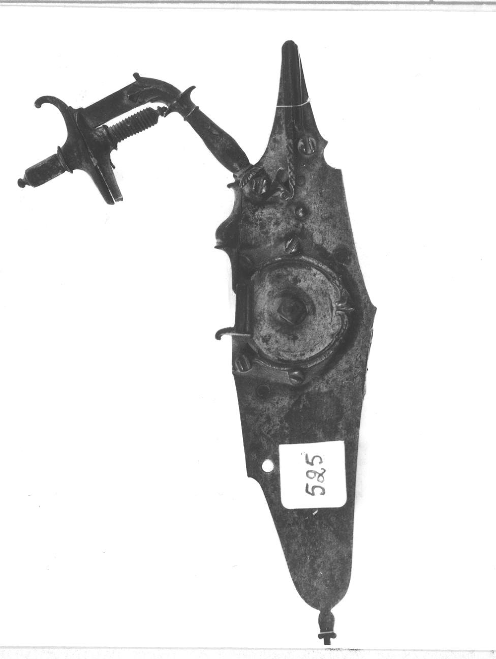 meccanismo di fucile - bottega bresciana (prima metà sec. XVII)