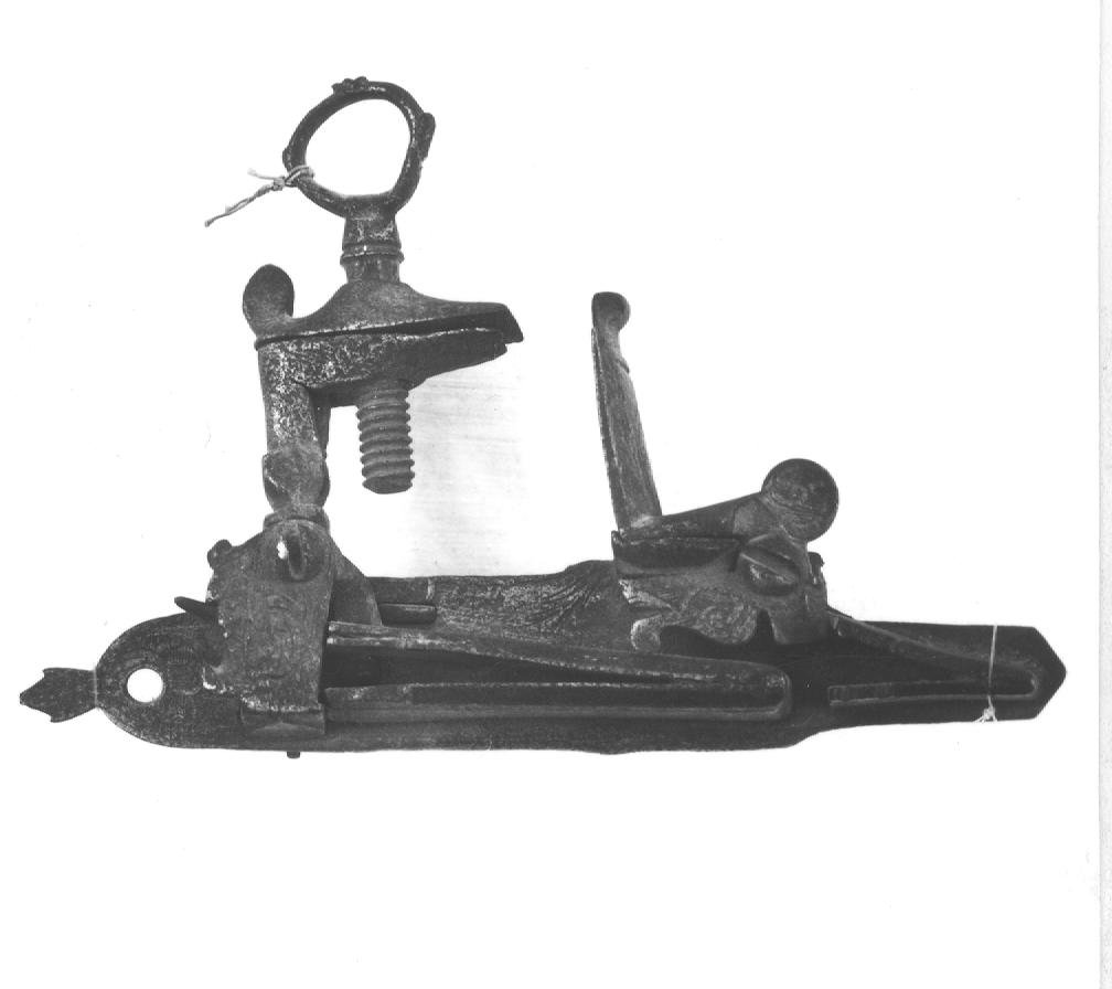 acciarino - a miccia - bottega sarda (fine sec. XVIII)