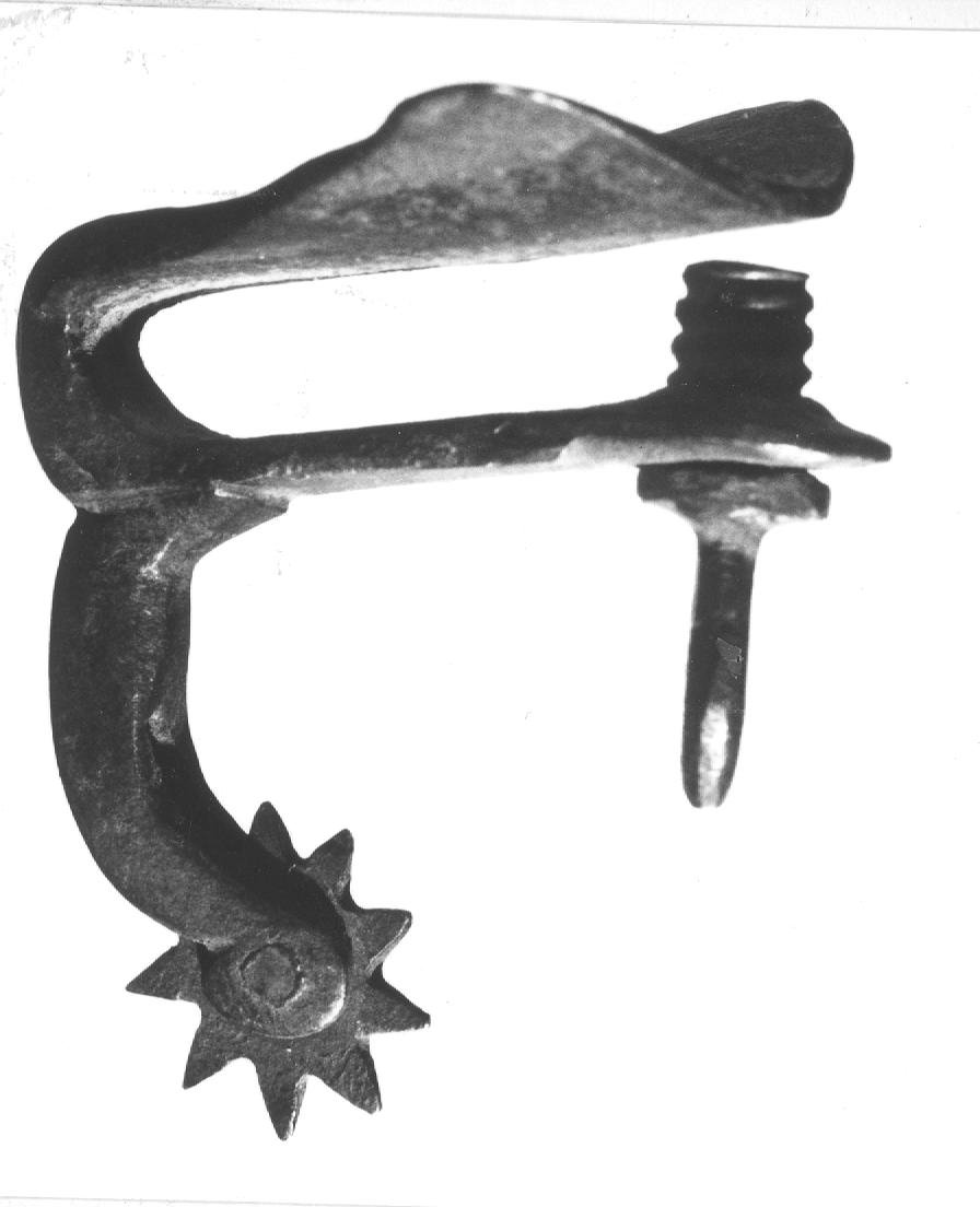 sprone - a galletto - bottega italiana (sec. XVIII)