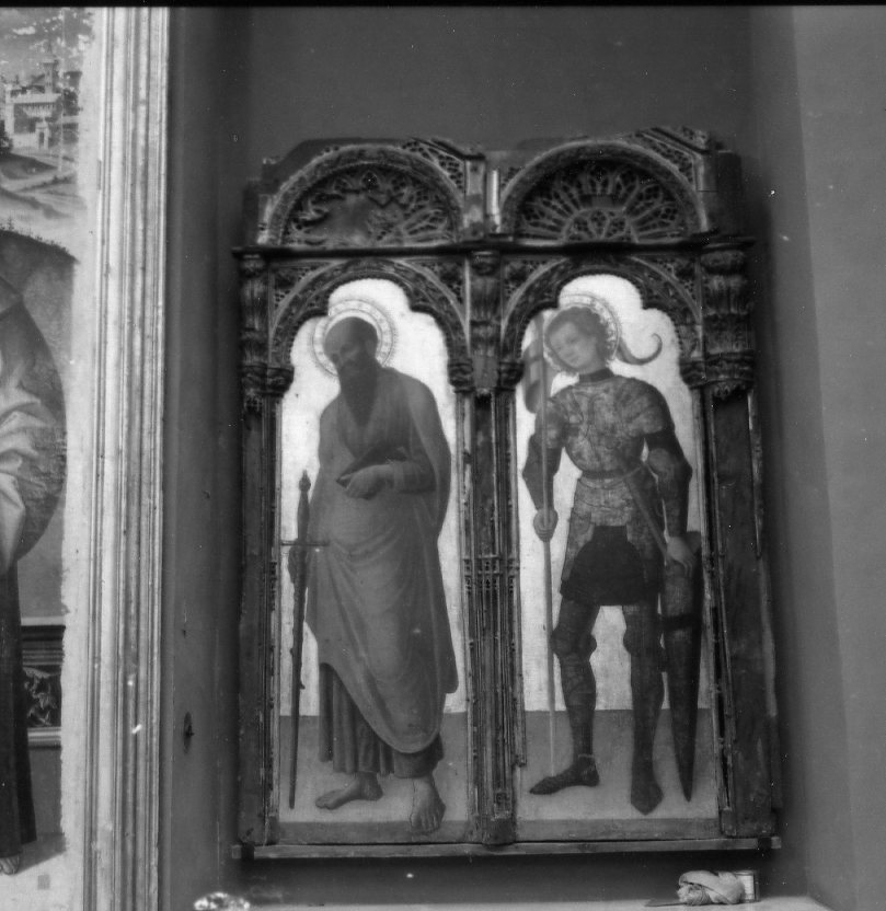 San Paolo e San Giorgio (dipinto, elemento d'insieme) di Vivarini Antonio (sec. XV)