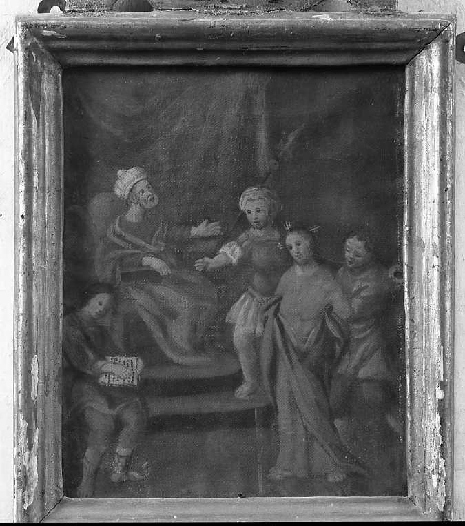stazione I: Gesù condannato a morte (dipinto) - ambito marchigiano (seconda metà sec. XVIII)