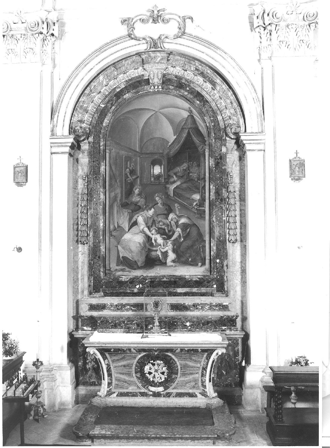 altare - bottega marchigiana (prima metà sec. XVIII)
