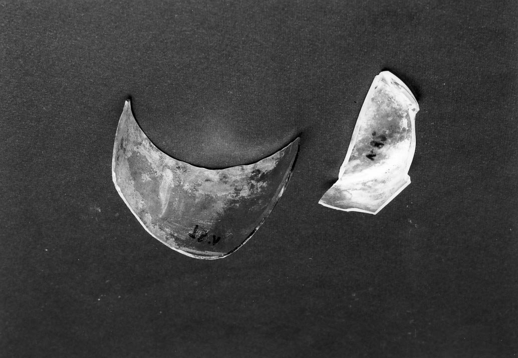 fiala, frammento - manifattura marchigiana (sec. XVIII)