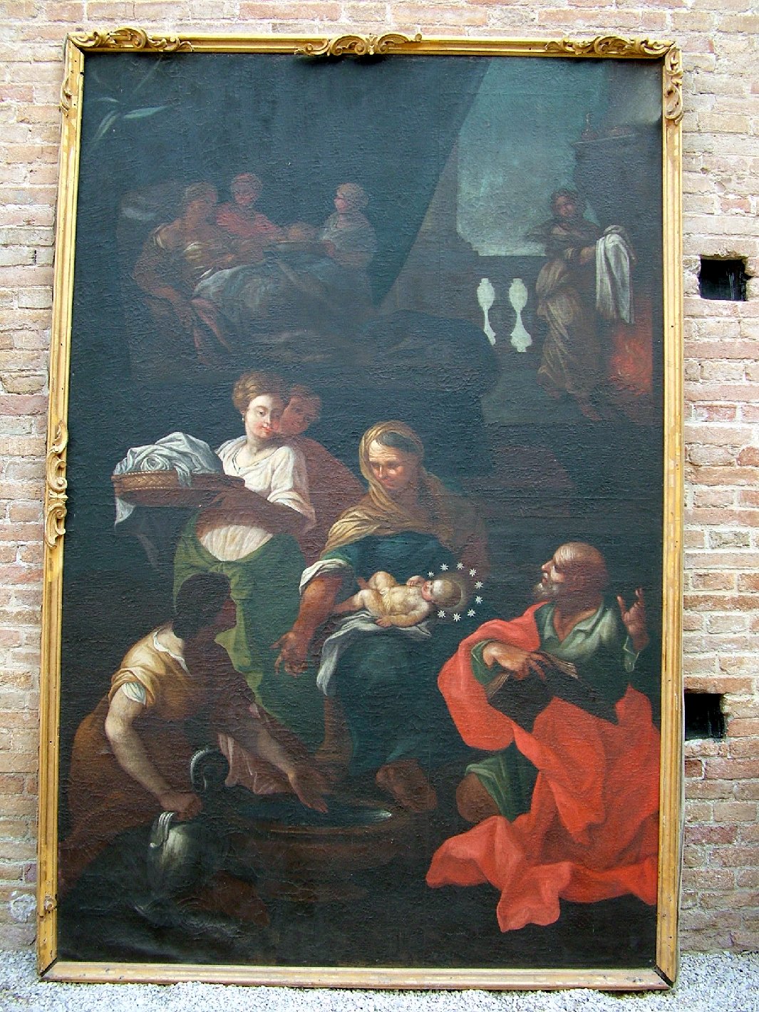 nascita di Maria Vergine (dipinto) di Ray Joseph (sec. XIX)